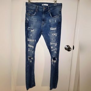 Mens zara skinny jeans